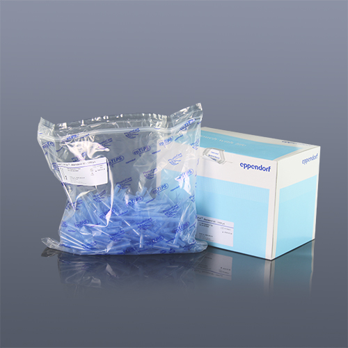 epTIPS 普通袋装,优质级 50-1000µl, 2x500 个吸头=1000个吸头, 蓝色