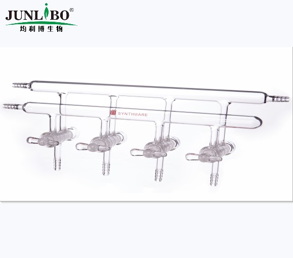 双排管真空气体分配器,空心玻璃节门,4,375mm,3小咀,左前左右后