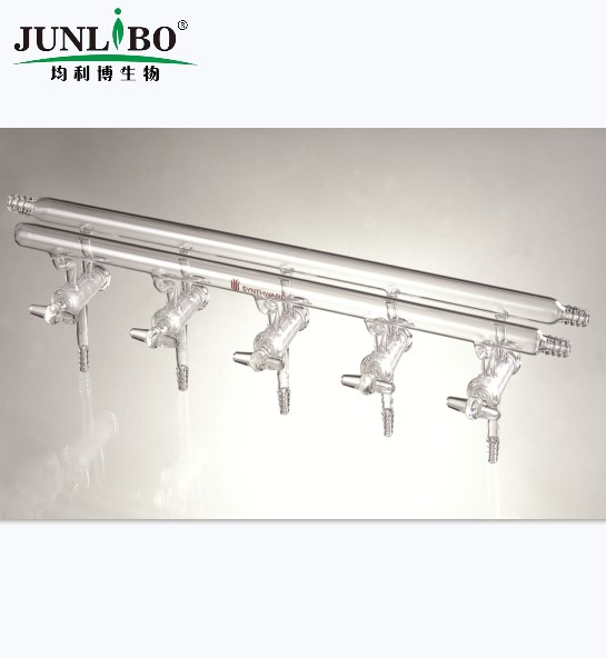 双排管真空气体分配器,空心玻璃节门,5,450mm,3小咀,右前左右后