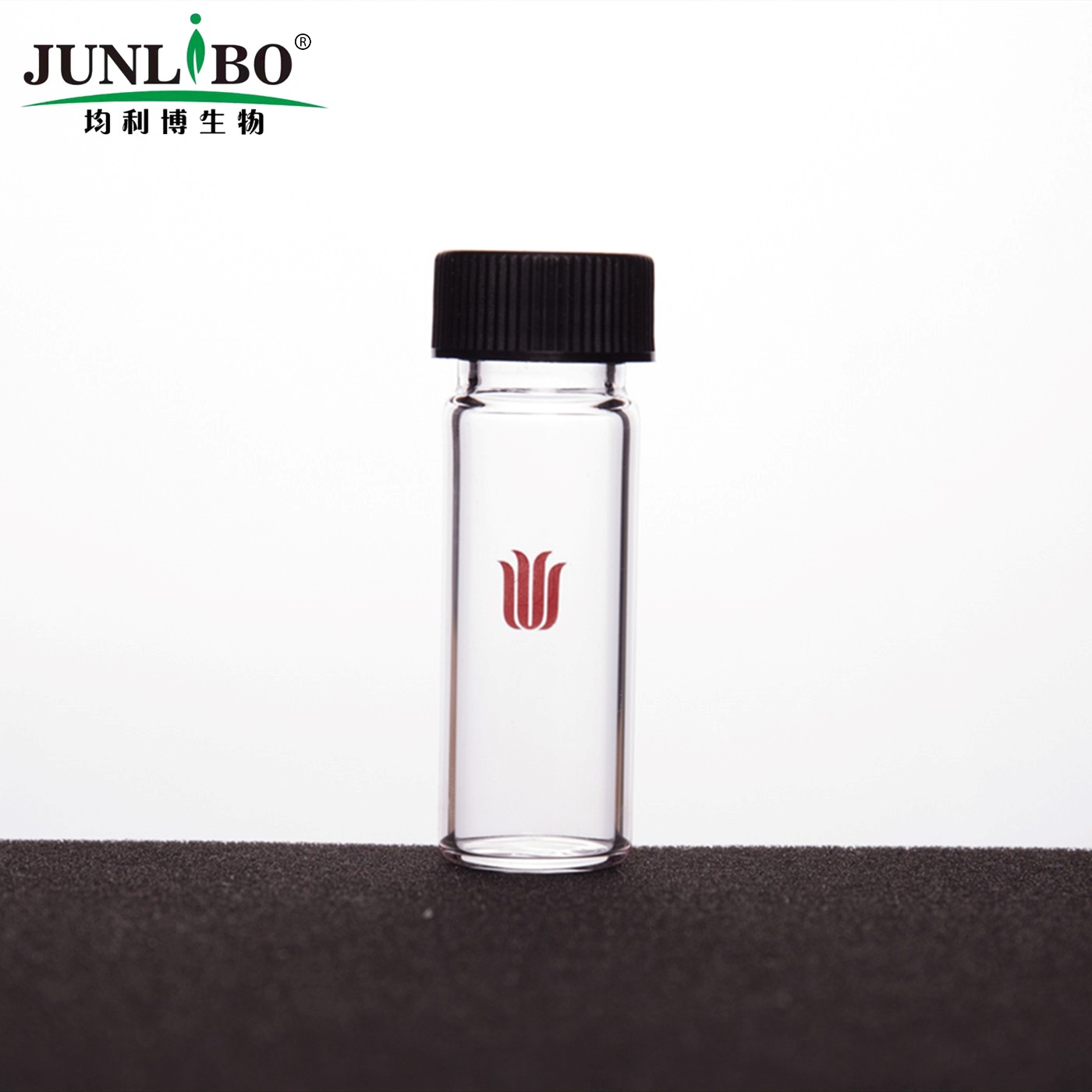 平底螺纹口小瓶,5ml标配有无孔螺纹盖,具四氟垫片