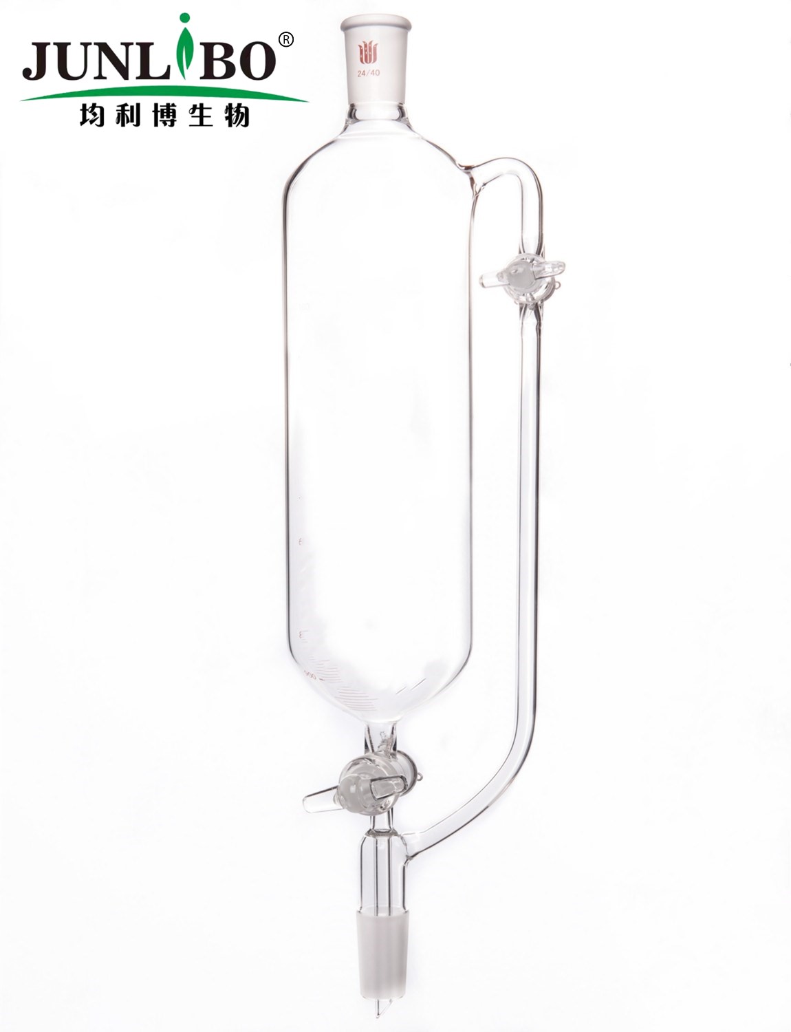无刻度恒压滴液漏斗,双玻璃节门,1000ml,29/42