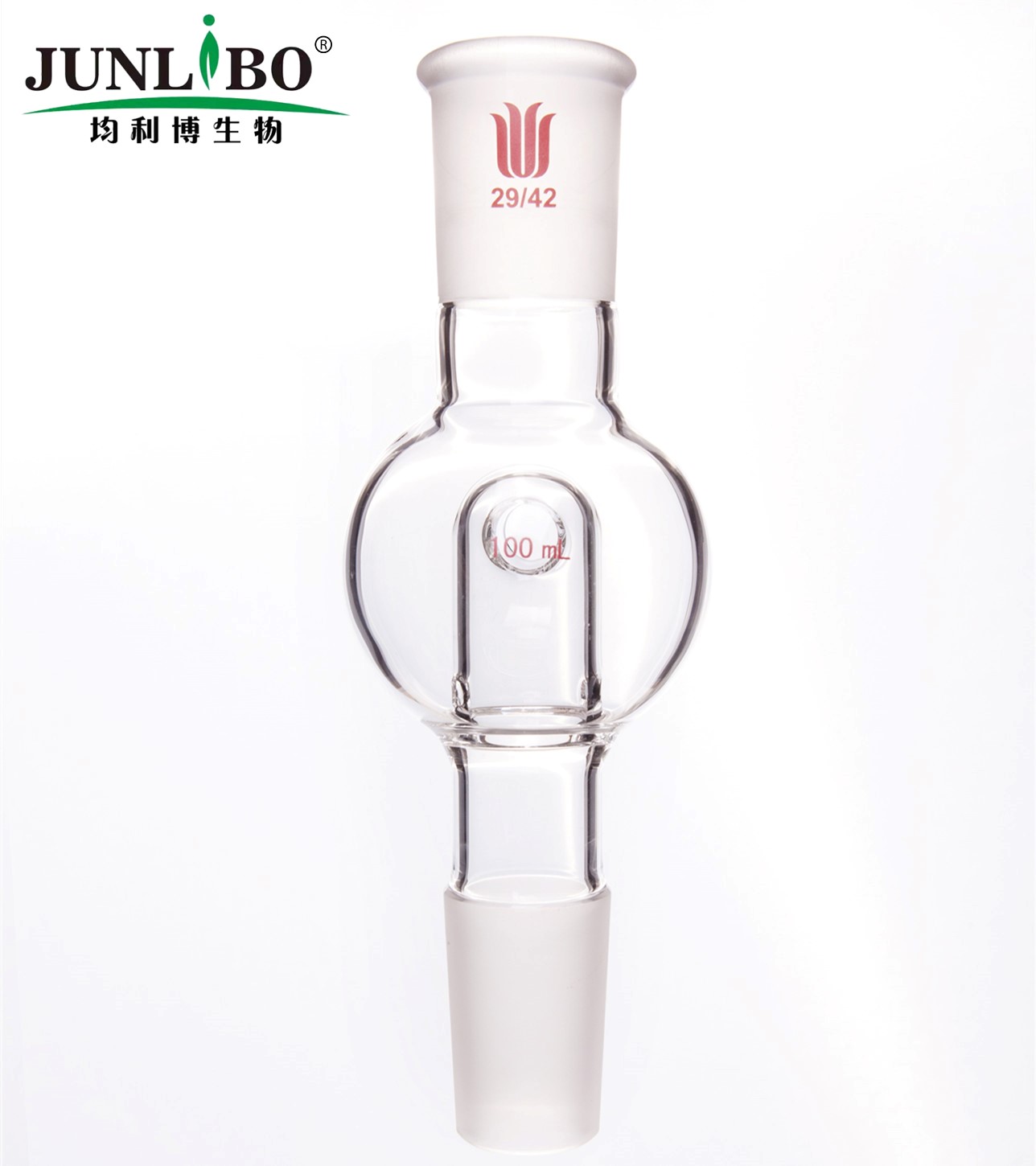 防溅球,具回流孔,上磨口:29/42,下磨口:29/42,100ml