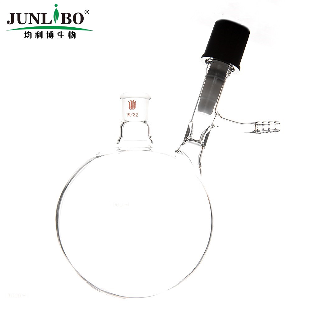 反应瓶,8mm高真空阀,1000ml,19/22