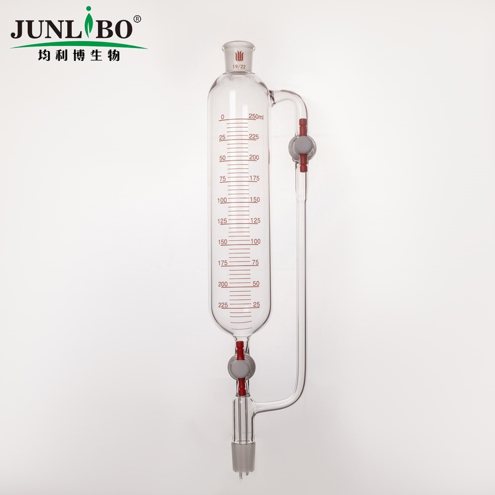 带刻度恒压滴液漏斗,双四氟节门,250ml,19/22