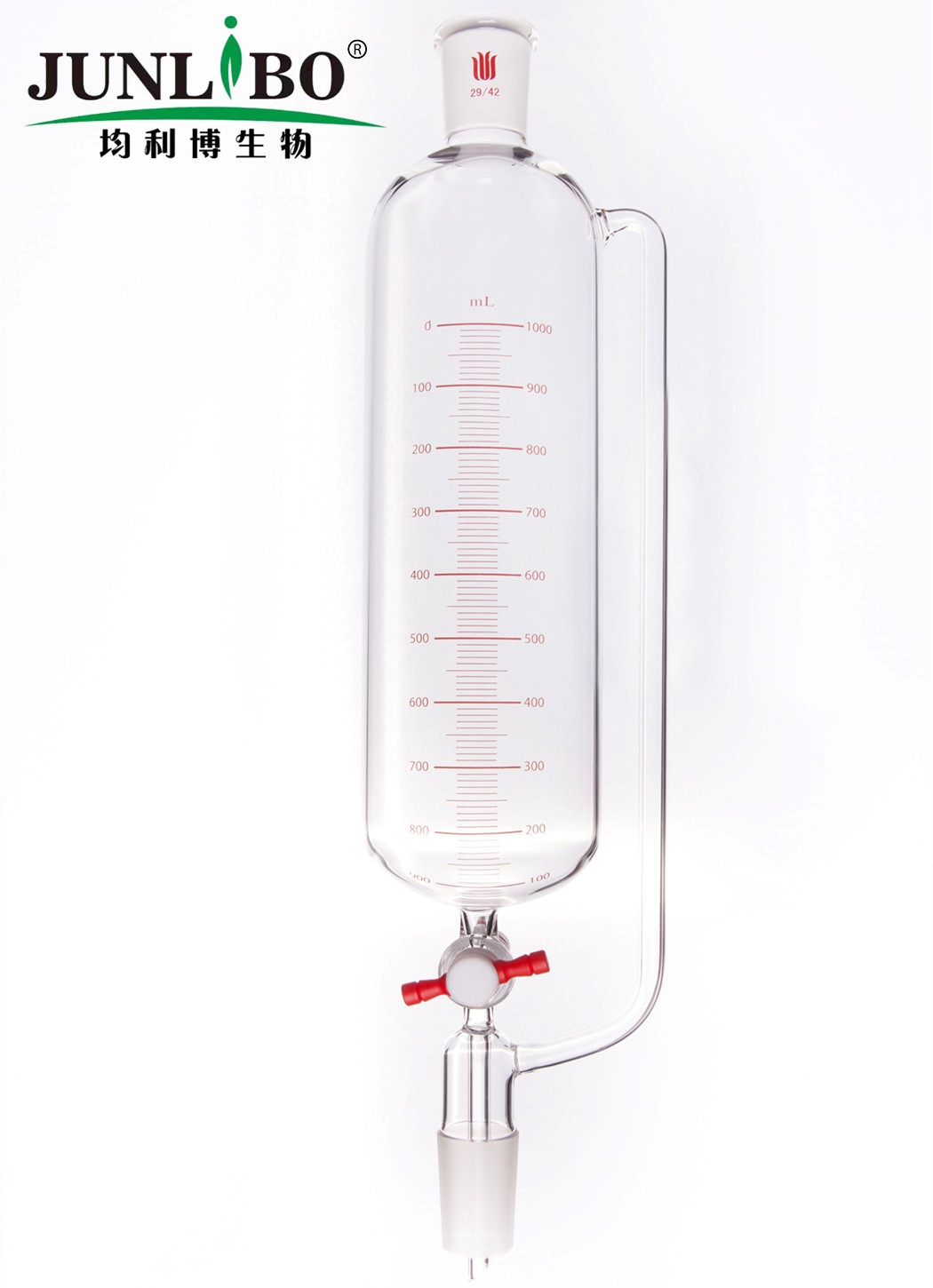精细可调式带刻度恒压滴液漏斗,1000ml,29/42