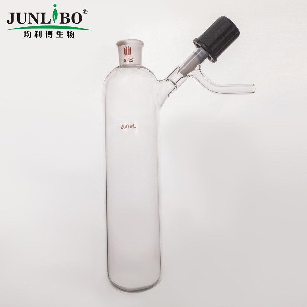 反应管,内磨口19/22,4mm高真空阀,250ml