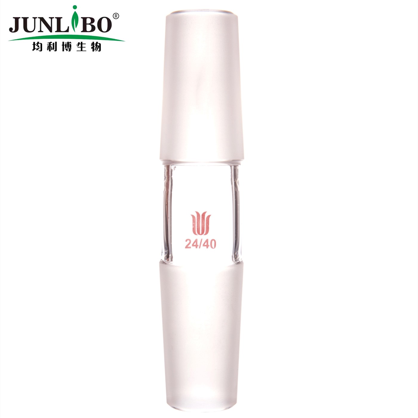 双外磨口连接接头,24/40,磨口间距(不含磨口):30mm