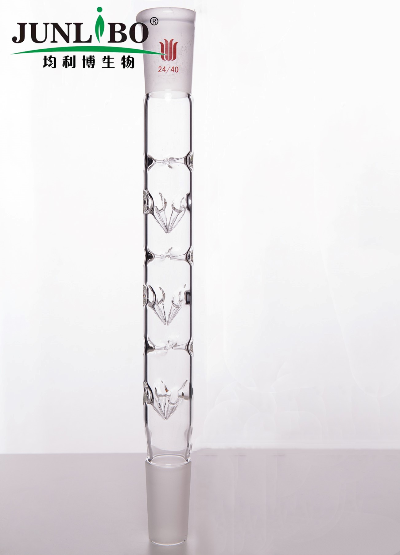 垂刺分馏柱,长度:150mm,磨口:24/40