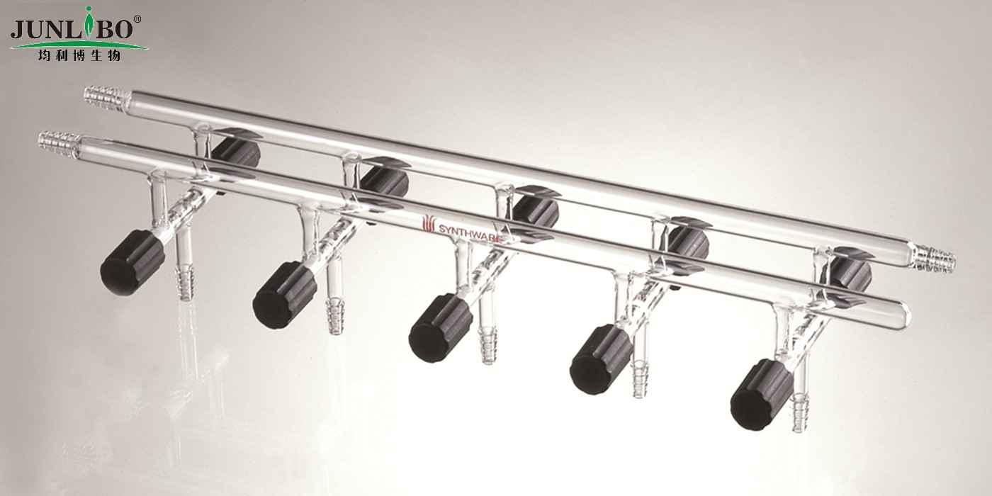 双排管真空气体分配器,具高真空阀,5,550mm,3小咀,左前左右后