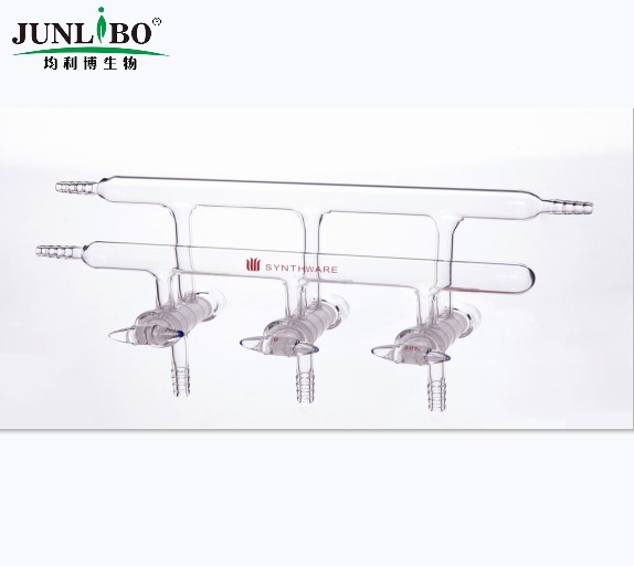 双排管真空气体分配器,空心玻璃节门,3,300mm,3小咀,左前左右后
