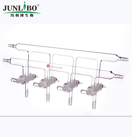 双排管真空气体分配器,实心玻璃节门,4,375mm,4小咀