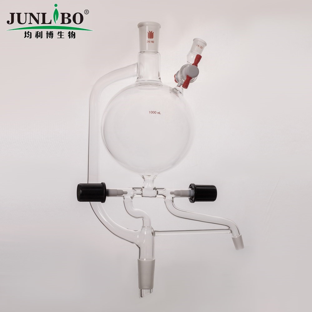 具高真空阀式溶剂干燥装置,1000ml,24/40