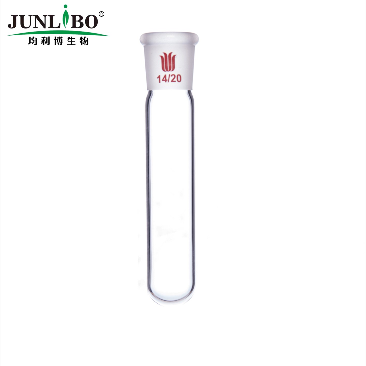 厚壁磨口试管,14/20口 10ml,外径*全长19*95mm