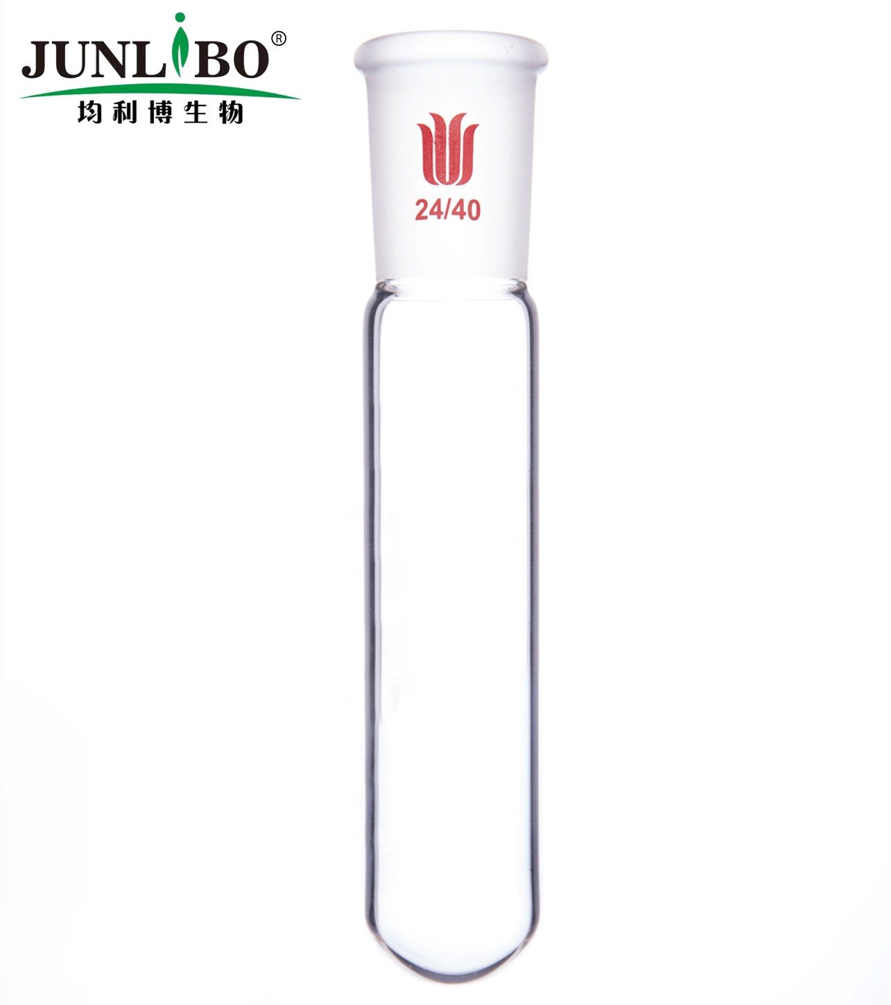 厚壁磨口试管,24/40口 50ml,外径*全长32*155mm