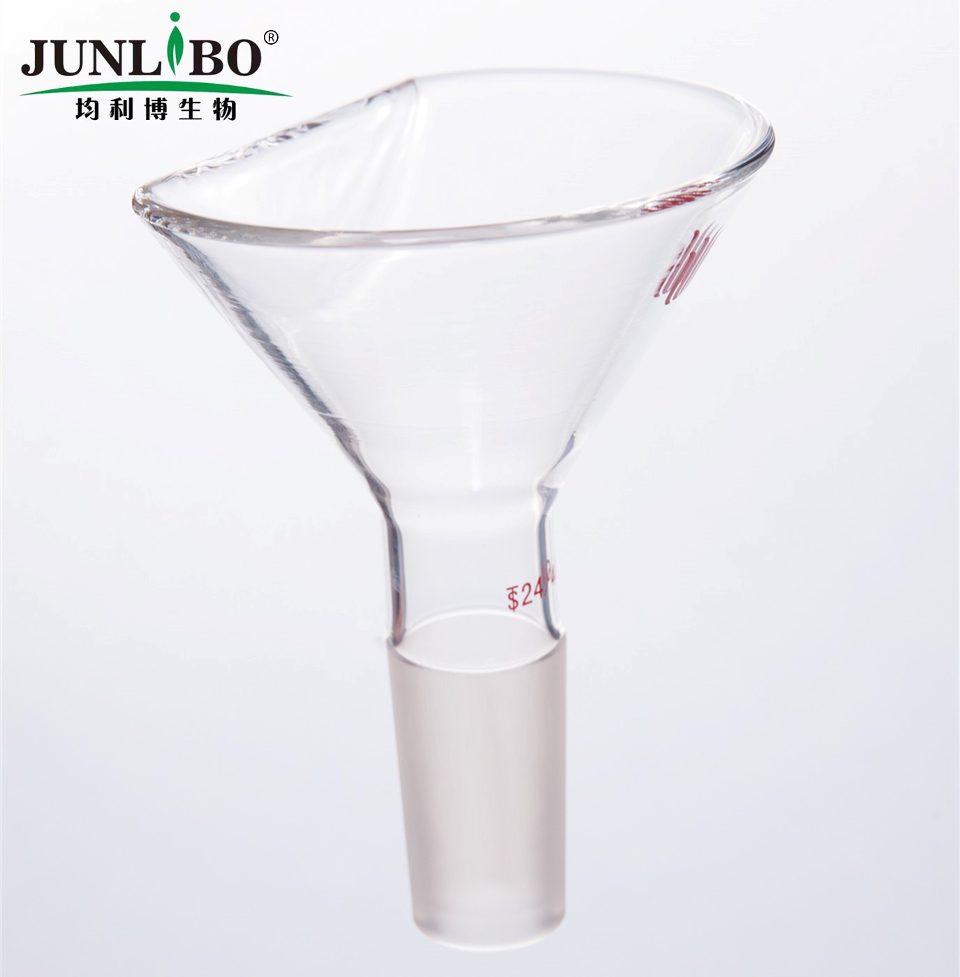 平角漏斗,上口直径:75mm,磨口:24/40