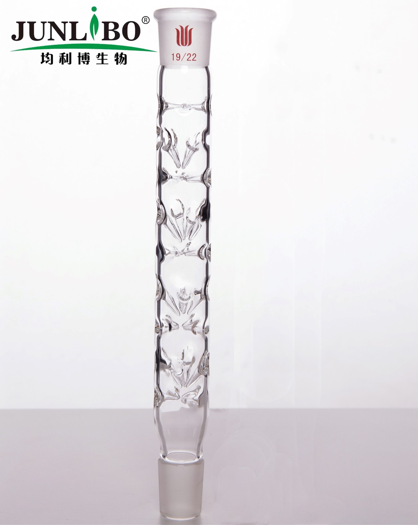 垂刺分馏柱,长度:120mm,磨口:19/22