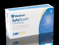 麦迪康 11寸 加长型乳胶手套.无粉中号