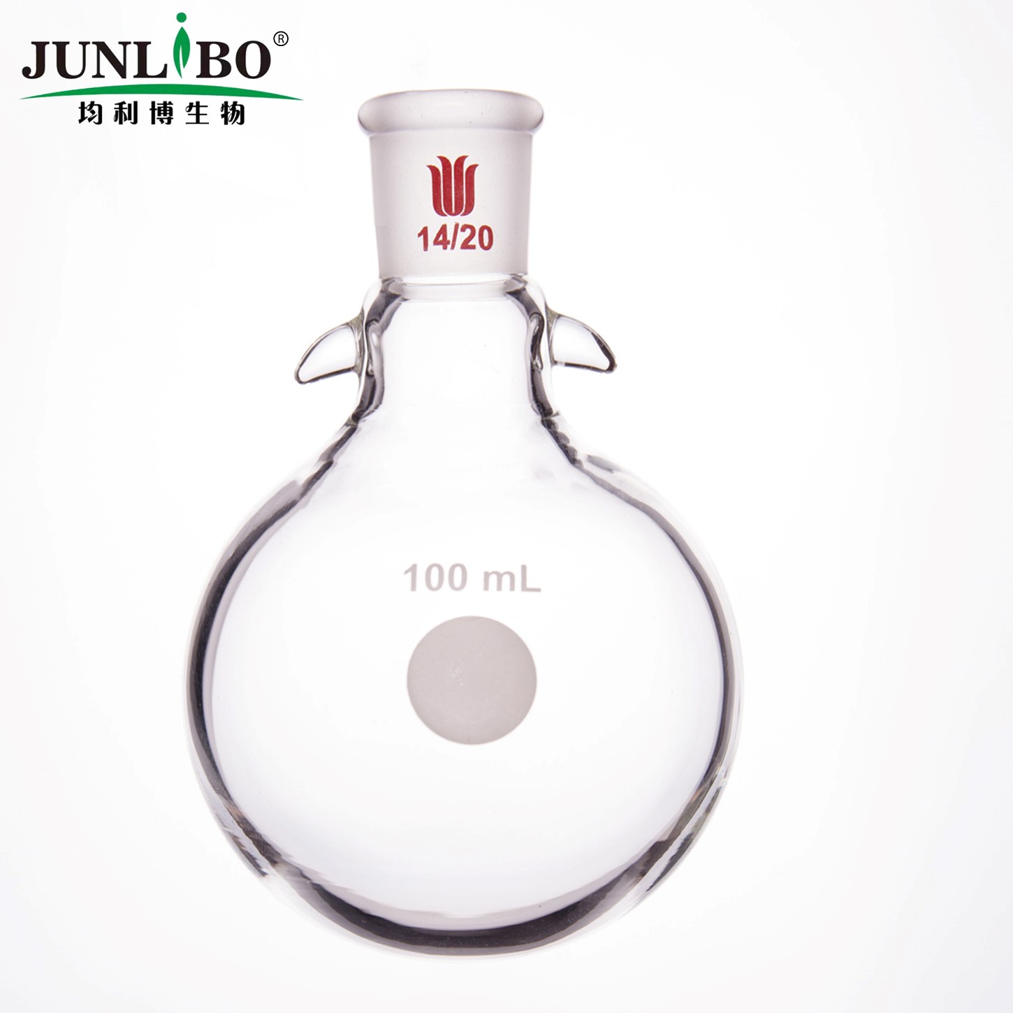 具挂钩的圆底烧瓶,磨口:19/22,50ml