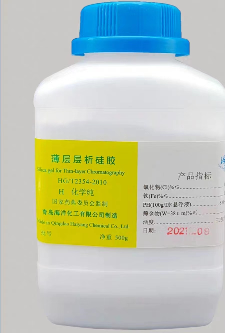 薄层层析硅胶  H  500g/瓶
