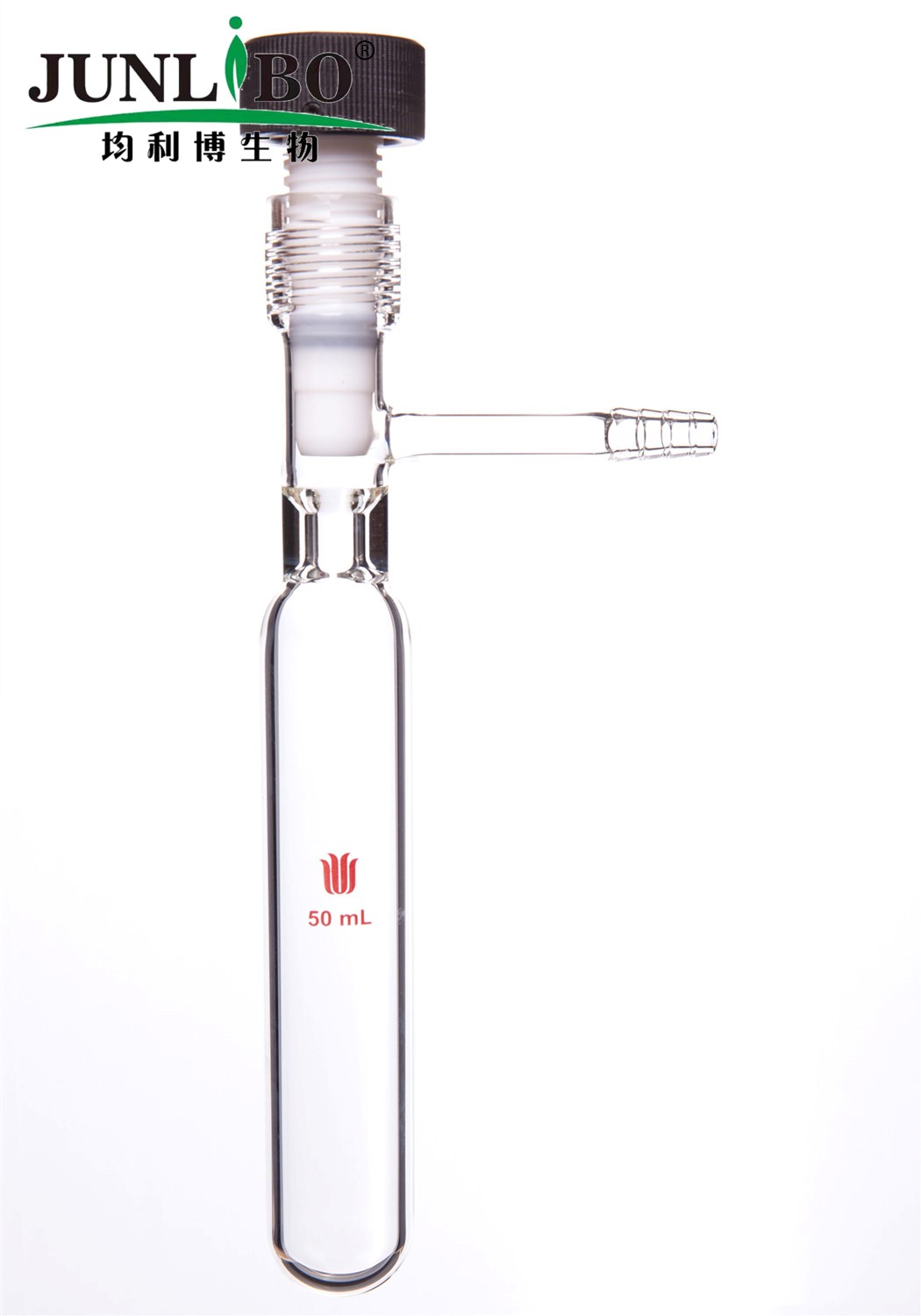 镀膜,溶剂存储瓶50ml,11#内螺纹8MM高真空,外径28*长140MM