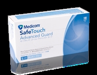 麦迪康 轻柔型丁腈手套.无粉中号.蓝