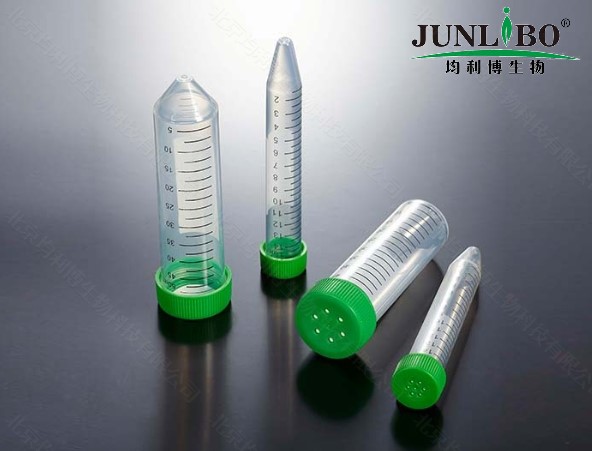 15ml一次性滤膜盖离心管锥形底,滤膜盖,架装,灭菌 25支/架,50支/包,300支/箱