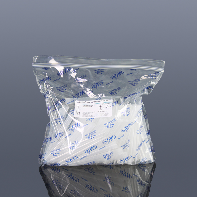 epTIPS 普通袋装,优质级 0.5-10 mL, 2x100 个吸头=200个吸头