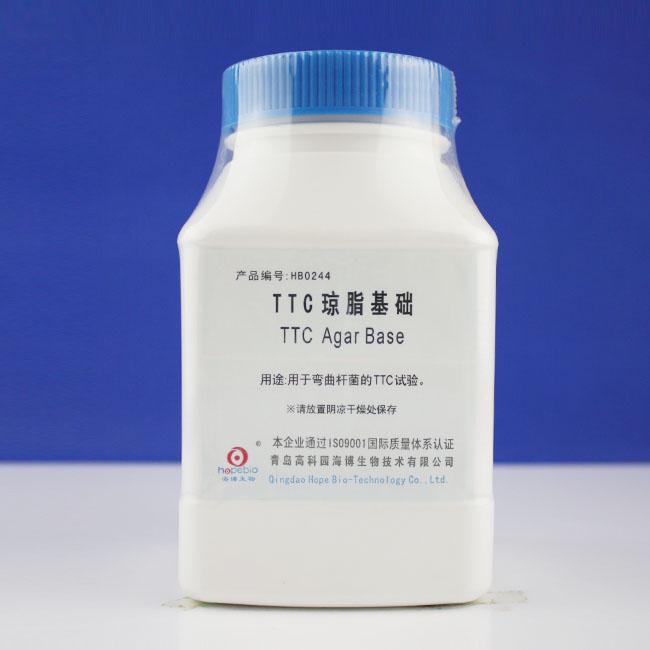 海博 TTC琼脂基础250g