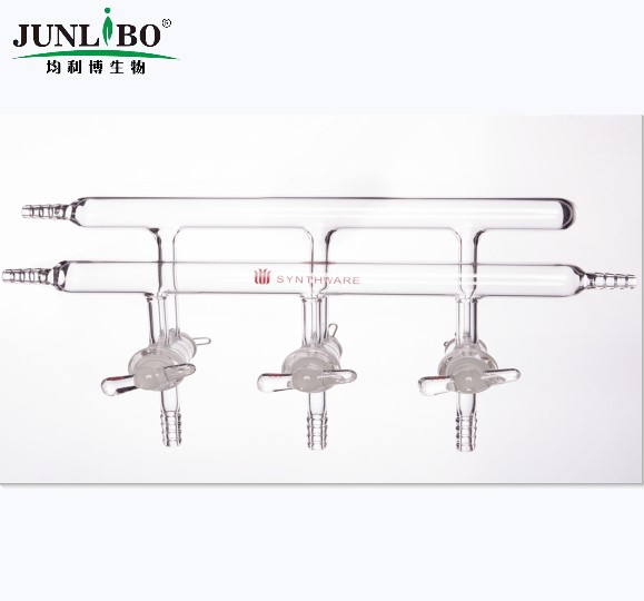 双排管真空气体分配器,实心玻璃节门,3,300mm,3小咀,左右前左后
