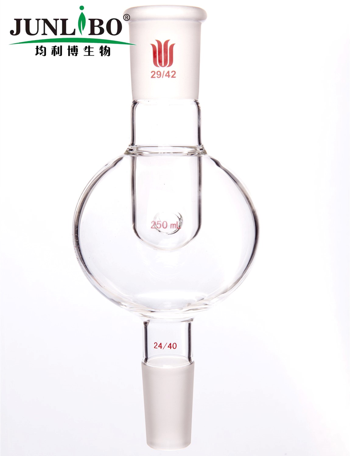 防泡沫球,上磨口:29/42,下磨口:24/40,250ml