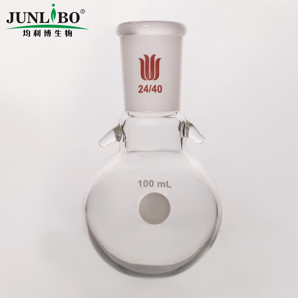 具挂钩的圆底烧瓶,磨口:24/40,100ml