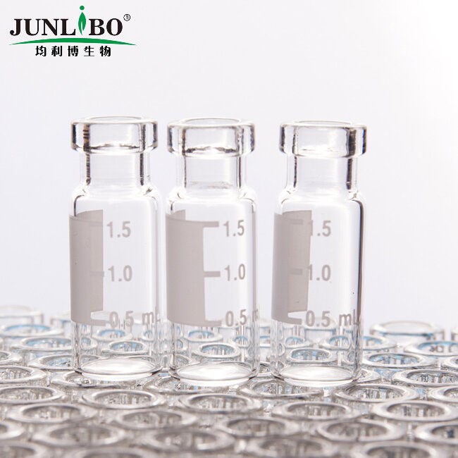 钳口透明样品瓶带书写签 2ml 100个/包 11.6*32mm