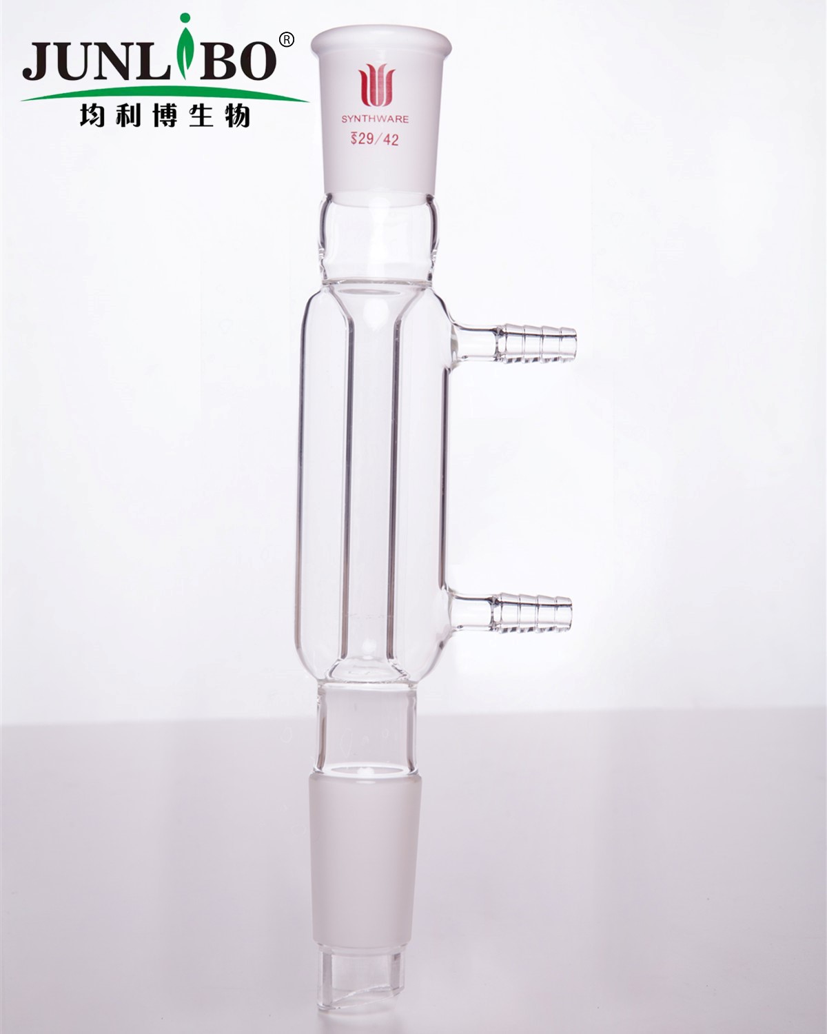 直型冷凝器,29/42,有效长度:100mm,φ10mm小咀