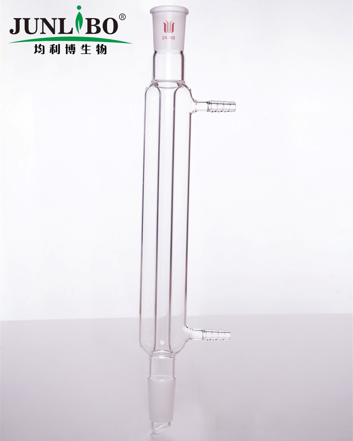 直型冷凝器,24/40,有效长度:250mm,φ10mm小咀